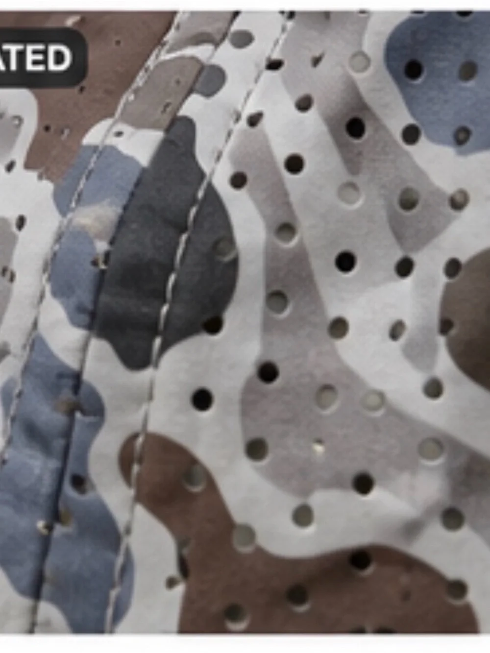 Local Boy Outfitters Camo Perforated Snapback Hat